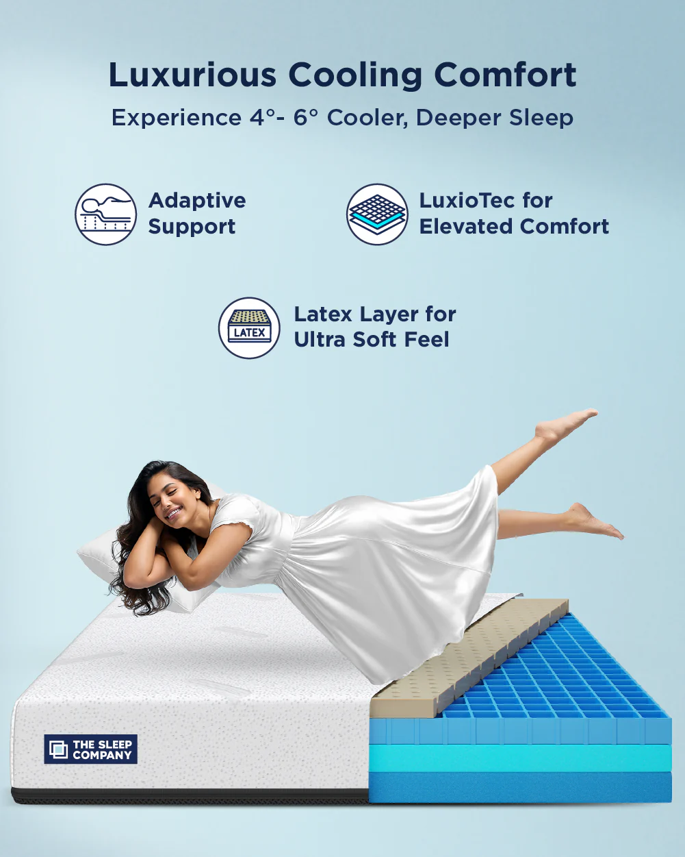 Smart Luxe Pro SnowTec Mattress - Custom - Image 5